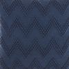 Dark Blue Chevron Detail Throw Pillow