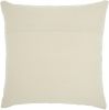 Natural Beige Faded Skull Throw Pillow
