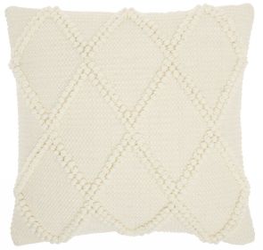 18" Ivory Cotton Blend