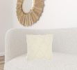 18" Ivory Cotton Blend