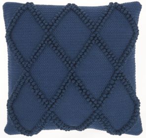 18" Navy Cotton Blend