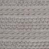 Light Gray Textured Dots And Stripes Throw Pillow