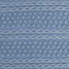 Soft Blue Textured Dots And Stripes Throw Pillow