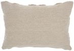 14" X 20" Gray Cotton