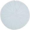 16" Periwinkle Tufted Round Throw Pillow