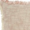 Blush And Ivory Abstract Pattern Throw Pillow