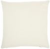 Taupe Soft Velvet Accent Throw Pillow