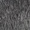 Square Charcoal Shag Throw Pillow