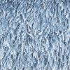 Square Ocean Blue Shag Throw Pillow