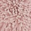 20" Pale Pink Soft Nubby Shag Throw Pillow