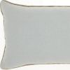 12" X 20" Periwinkle Cotton Throw Pillow