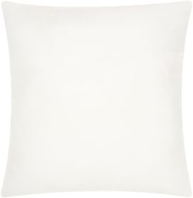 20" X 20" Choice White Square Pillow Insert