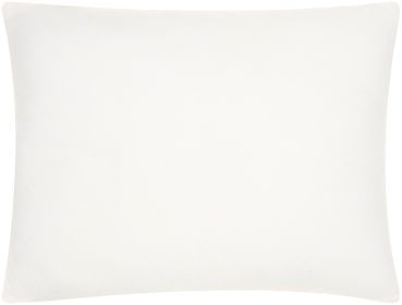 16" X 32" White Throw Pillow Insert