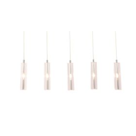 Stark Five Bulb Clear Ceiling Lamp