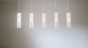 Stark Five Bulb Clear Ceiling Lamp