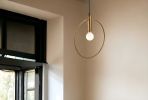 Gold Ring Metal Dimmable Chandelier
