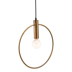 Gold Ring Metal Dimmable Chandelier