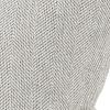 Ash Gray Basket Weave Accent Throw Pillow
