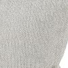 Ash Gray Basket Weave Accent Throw Pillow