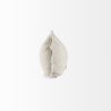 14" X 26" Beige Linen Throw Pillow Cover