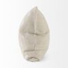 Beige And White Patterned Pillow Cover