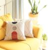 Set Of 2 White Eclectic Printed Pillow Covers