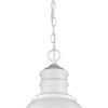 Colby 1-Light White Pendant