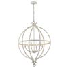 Callie 6-Light Country White Pendant