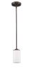 Bronze Frosted Glass Hanging Light