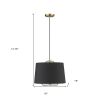 Lamia 1-Light Gold Mini Pendant