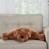 22" X 18" Brown Dog Throw Pillow