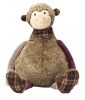 Brown 23" X 24" Novelty Polyester Throw Pillow