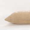Thankful Cream and Burlap Decorative Lumbar Throw Pillow