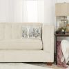 Gray Deer Snow Lodge Lumbar Throw Pillow