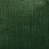 Boho Green with Gold Fringe Decorative Square Throw Pillow