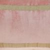 Boho Pink with Gold Fringe Decorative Lumbar Throw Pillow