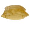 18" X 24" Yellow Cotton Blend Throw Pillow