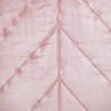 Quilted Velvet Arrows Pink Decorative Throw Pillow