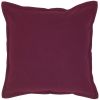 20" Merlot Cotton Throw Pillow