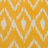Yellow Natural Ikat Down Filled Throw Pillow