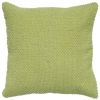 20" Green Cotton Throw Pillow