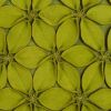 Lime Green Pinwheel Floral Petal Down Throw Pillow