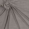 Gray Twisted Knot Modern Down Throw Pillow