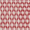 Red Ivory Scaled Diamond Pattern Throw Pillow