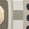 Gold Metallic Contemporary Pattern Lumbar Pillow
