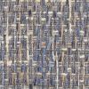 Blue Gray Metallic Nubby Textured Throw Pillow