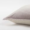 Blush Solid Pearl Beaded Edge Throw Pillow