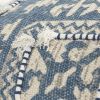 Blue Natural Tribal Influenced throw Pillow