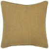 Gold Solid Classic Decorative Throw Pillow