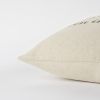 20" Natural and Gray Heaven In Our Home Cotton Throw Pillow